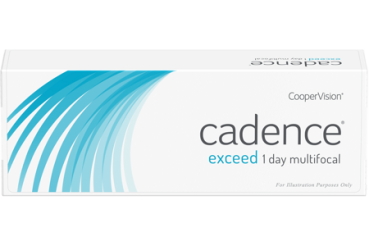 cadence exceed 1 day multifocal ( 3 ADD )